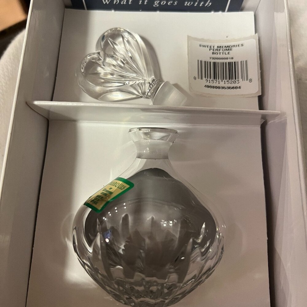 Sweet Memories Marquis Waterford Crystal Bottle with Box